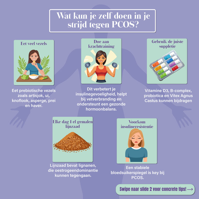 darmen en een goed microbioom tegen PCOS